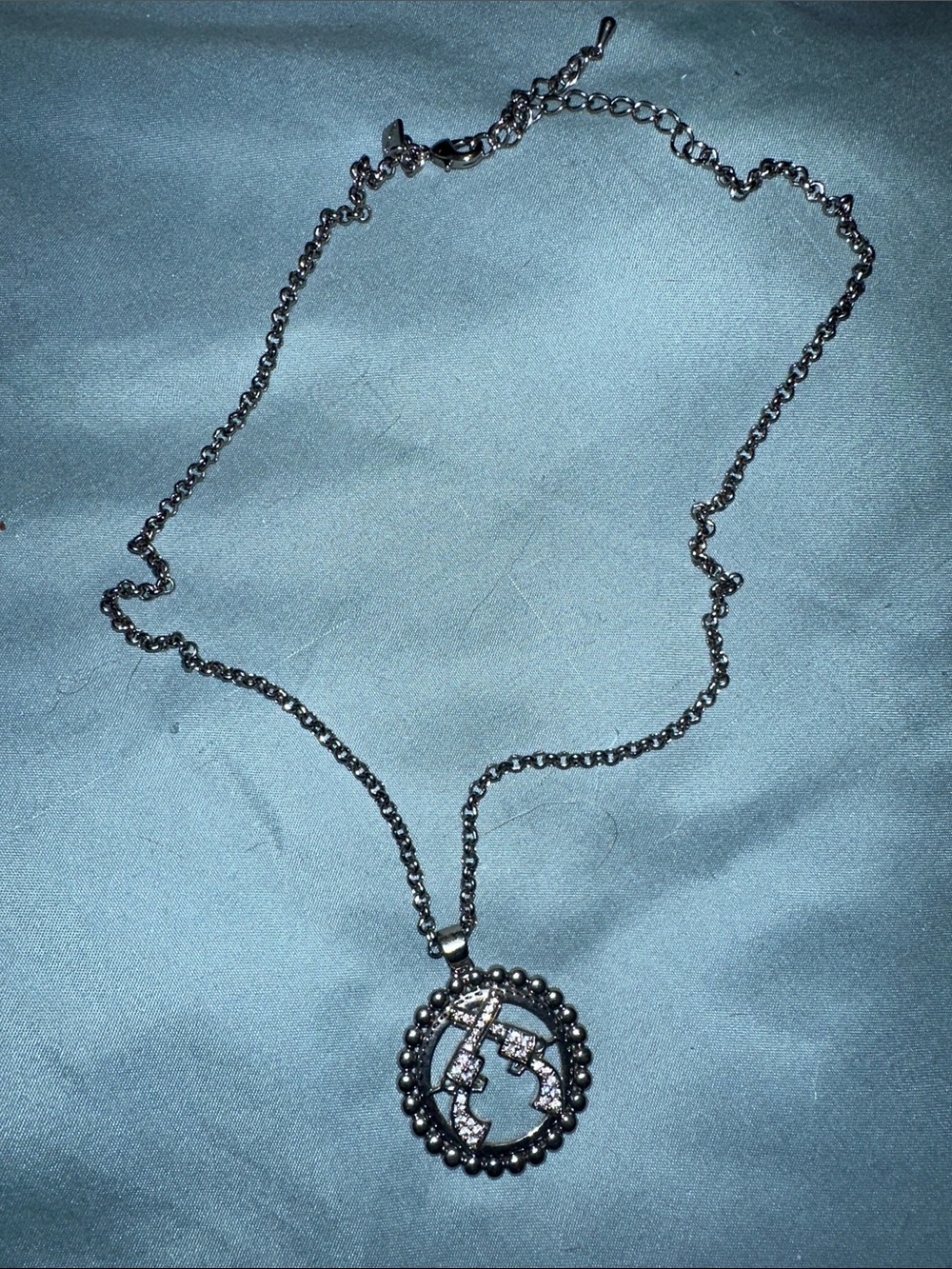 Montana silversmiths pistol necklace